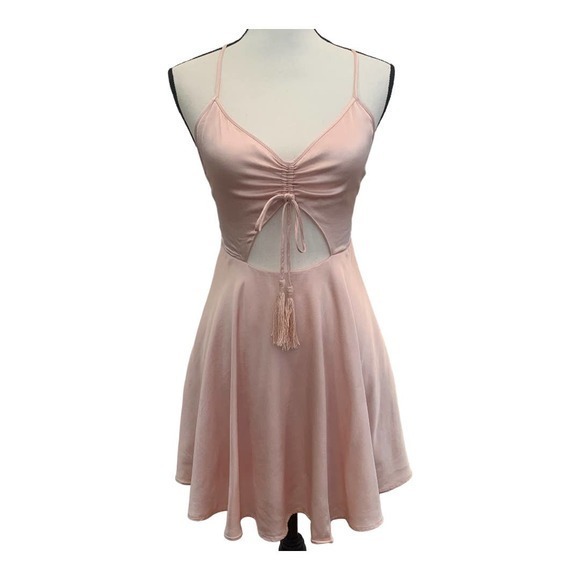 Finders Keepers Fernando China Pink Mini Dress in China Pink Sz‎ S - Picture 3 of 7